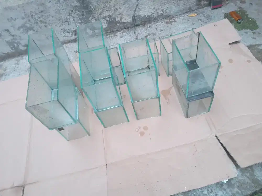 Aquarium Mini Soliter Kaca