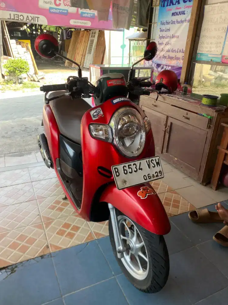 Honda scoopy 2019 surat komplit