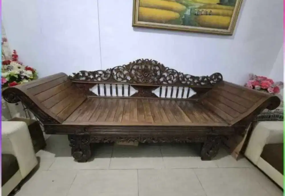 Jual Bangku Kayu Jati Tua 200 x 80 cm