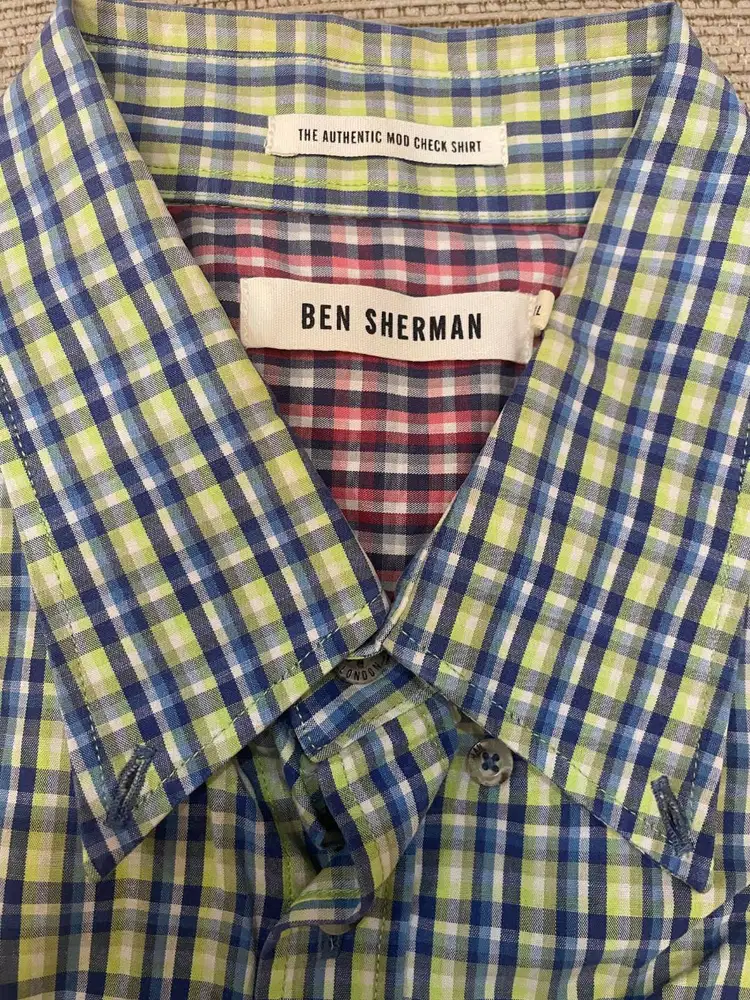 Ben Sherman The Authentic Mod Check Shirt Pre Loved