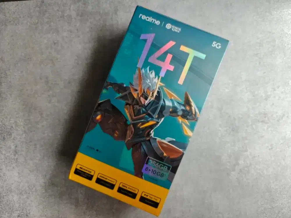 Realme 14T 5G 8/128GB Garansi Resmi realme 1 tahun bisa cicilan