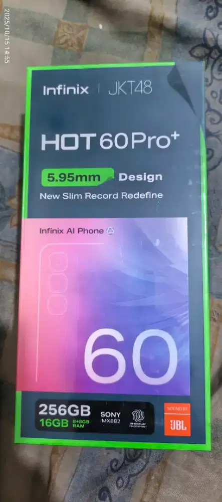 Infinix Hot 60 pro+ 8/256Gb BARU