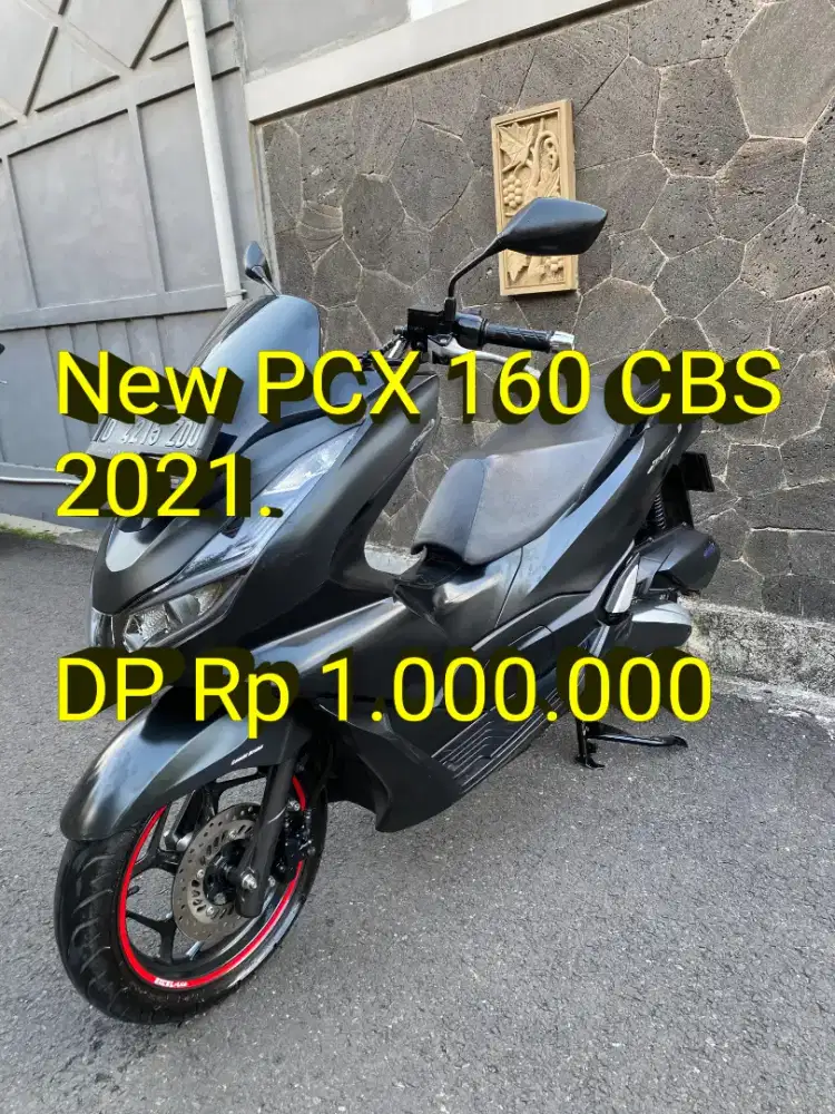 PCX 160 2021. Pajak ON. Like New. Standar. Mulus.Ban OK.Cash/Kredit/TT