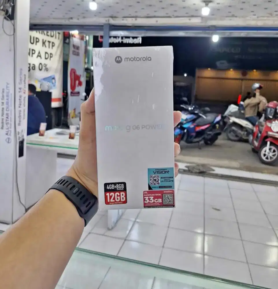 Motorola g06 4/128 diskon potongan murah cashback