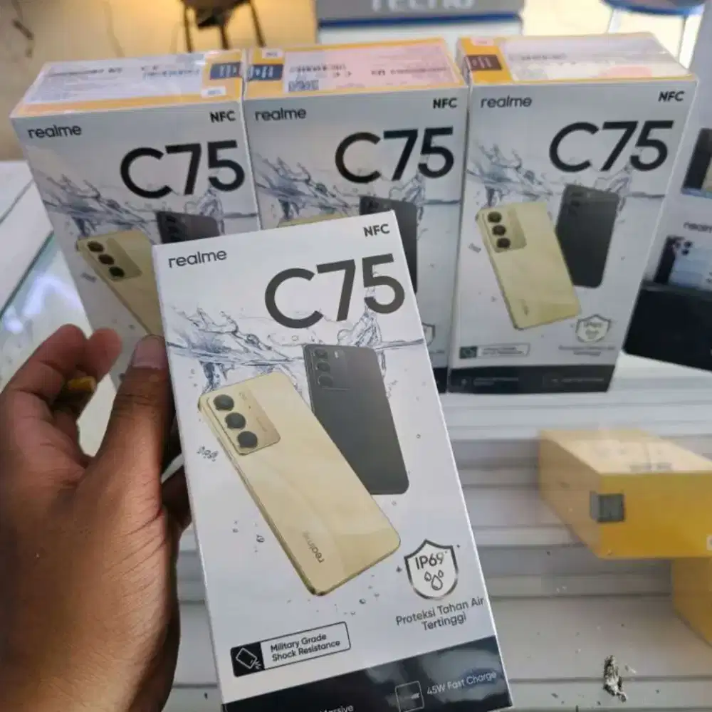 Realme C75 8/128GB Garansi resmj realme 1 tahun bisa cicilan
