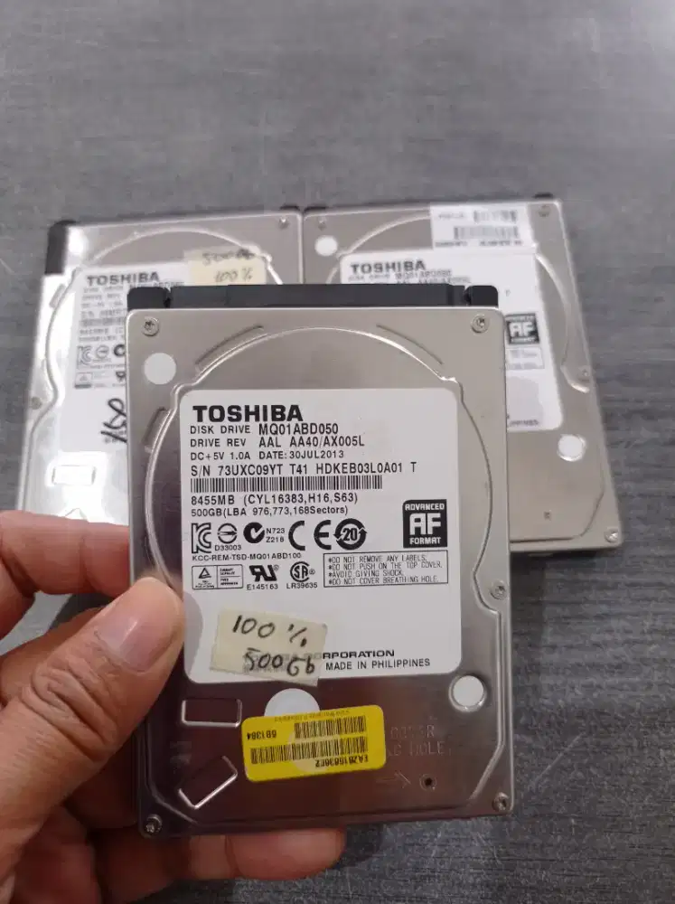Hardisk 2,5 notebook 500gb