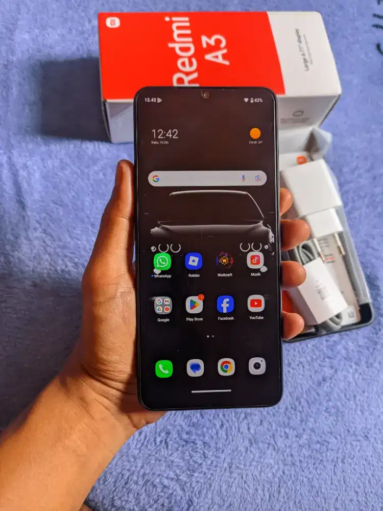 REDMI A3 4+4/128 FULLSET