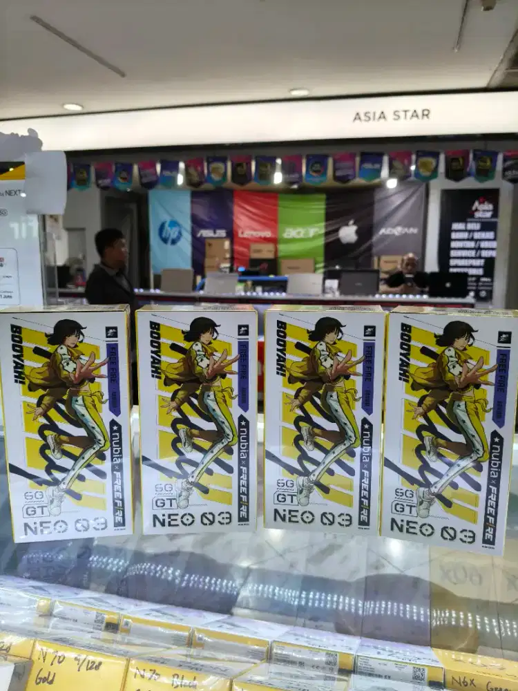 Nubia neo 3 GT 5g 8gb 256gb diskon potongan murah cashback