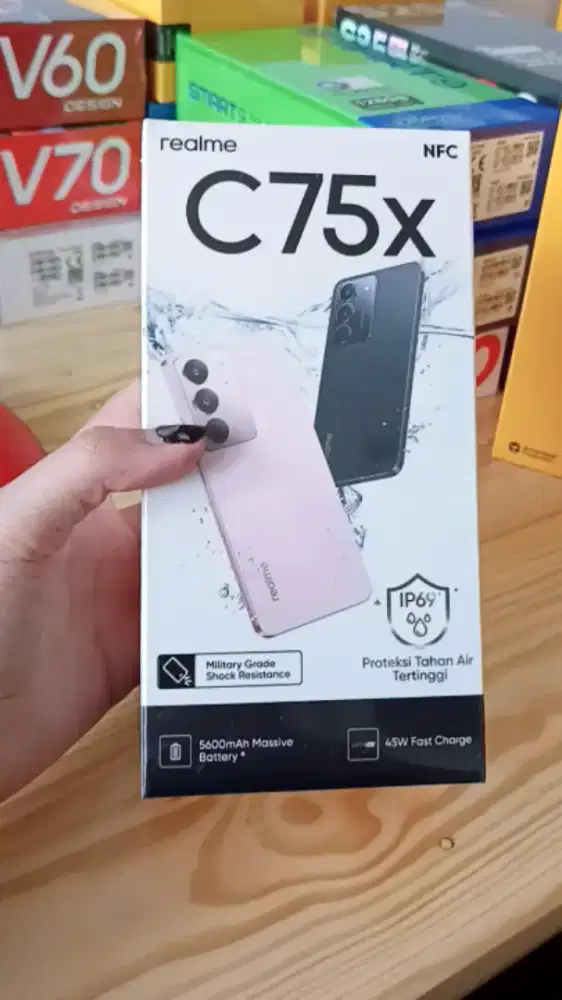 Realme C75X 8/128GB Garansi resmi realme 1 tahun bisa cicilan