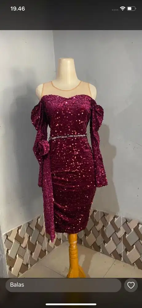 Dress penyanyi / kondangan