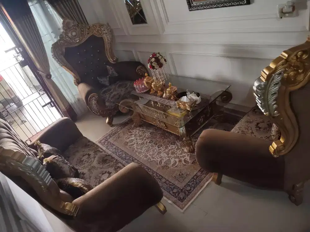 Jual kursi tamu Sultan jati