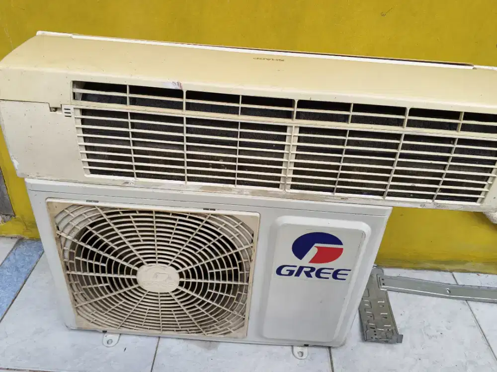 Ac 1pk Gree sharp unit lengkap