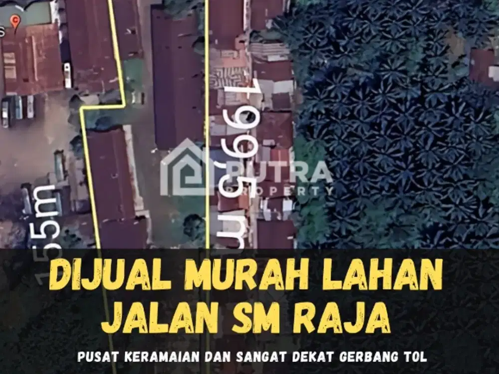 DIJUAL LAHAN DAERAH JALAN SM RAJA