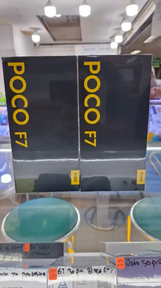 Poco F7 5g ram 12gb+12gb/512gb nfc baru segel garansi resmi bisa TT