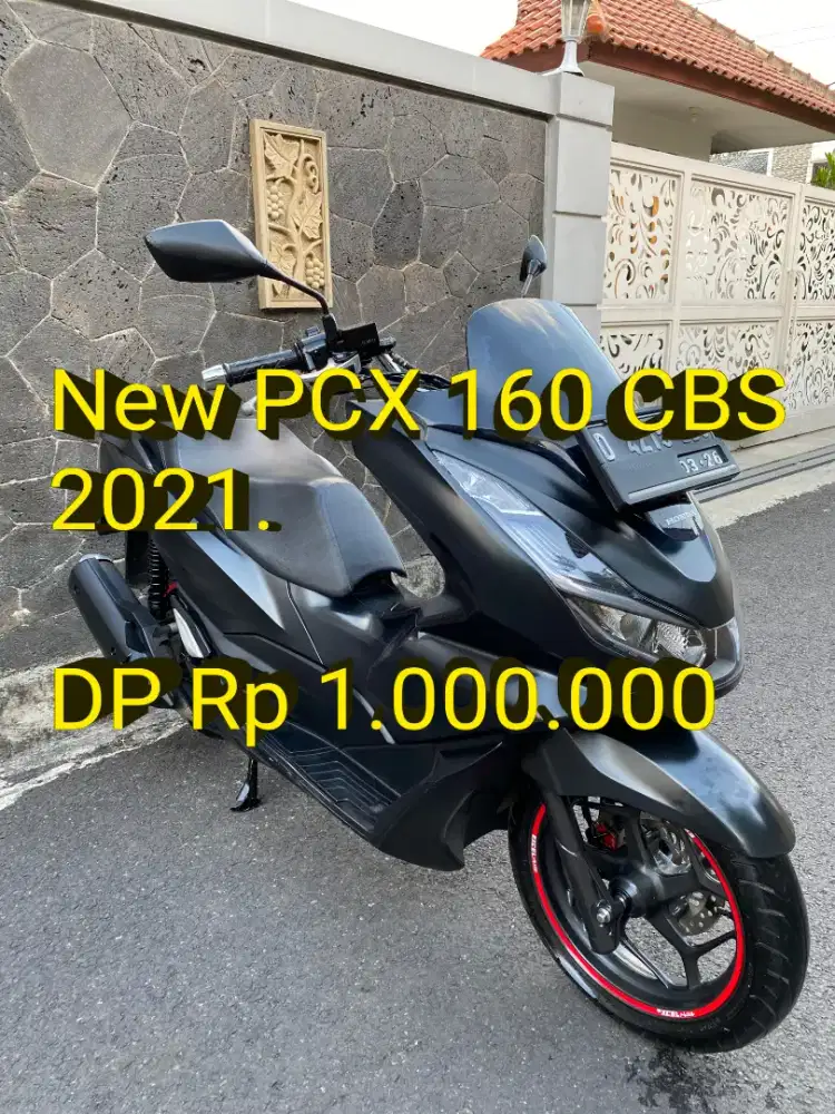 PCX 160 2021. Pajak ON. Like New. Standar. Mulus.Ban OK.Cash/Kredit/TT