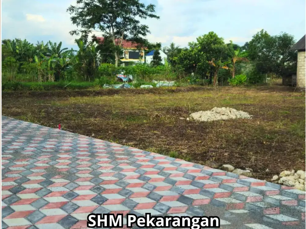 Dekat Sd Bias Tanah SHM Pekarangan 700 Meter Jln Kaliurang Sleman