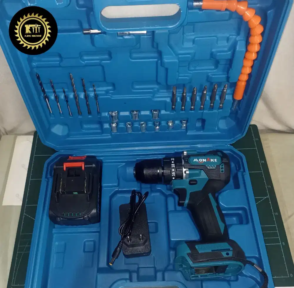 Bor tembok baterai / hammer drill cordless Monake