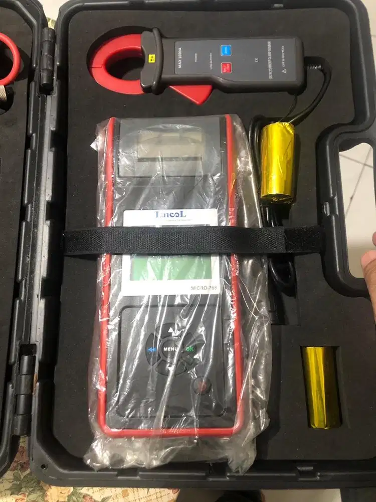 Jual alat pengecek battry yg ada printnya