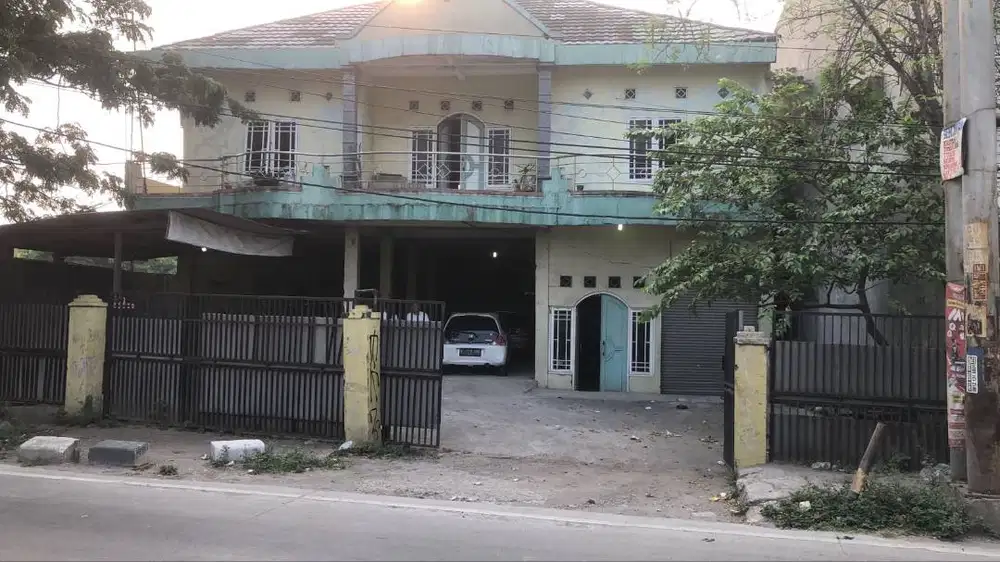 RUMAH TINGGAL COCOK JUGA DIJADIKAN RUKO ATAU GUDANG ATAU KANTOR