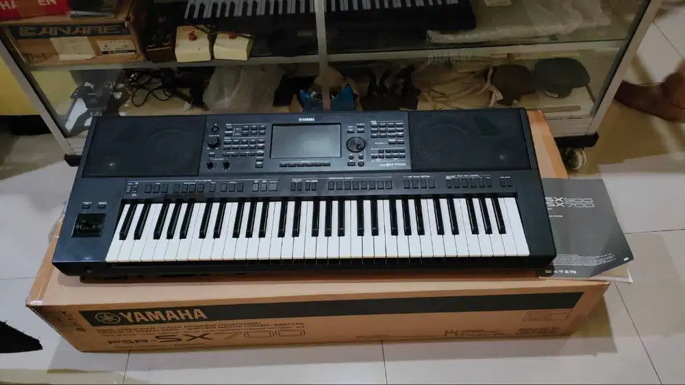 Keyboard Yamaha Psr Sx700 Masih Full Set