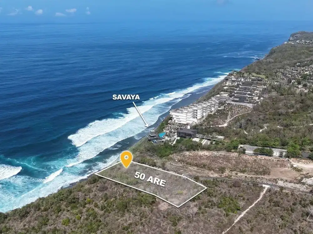FOR SALE : CLIFF FRONT LAND AT PECATU FULL OCEAN VIEW