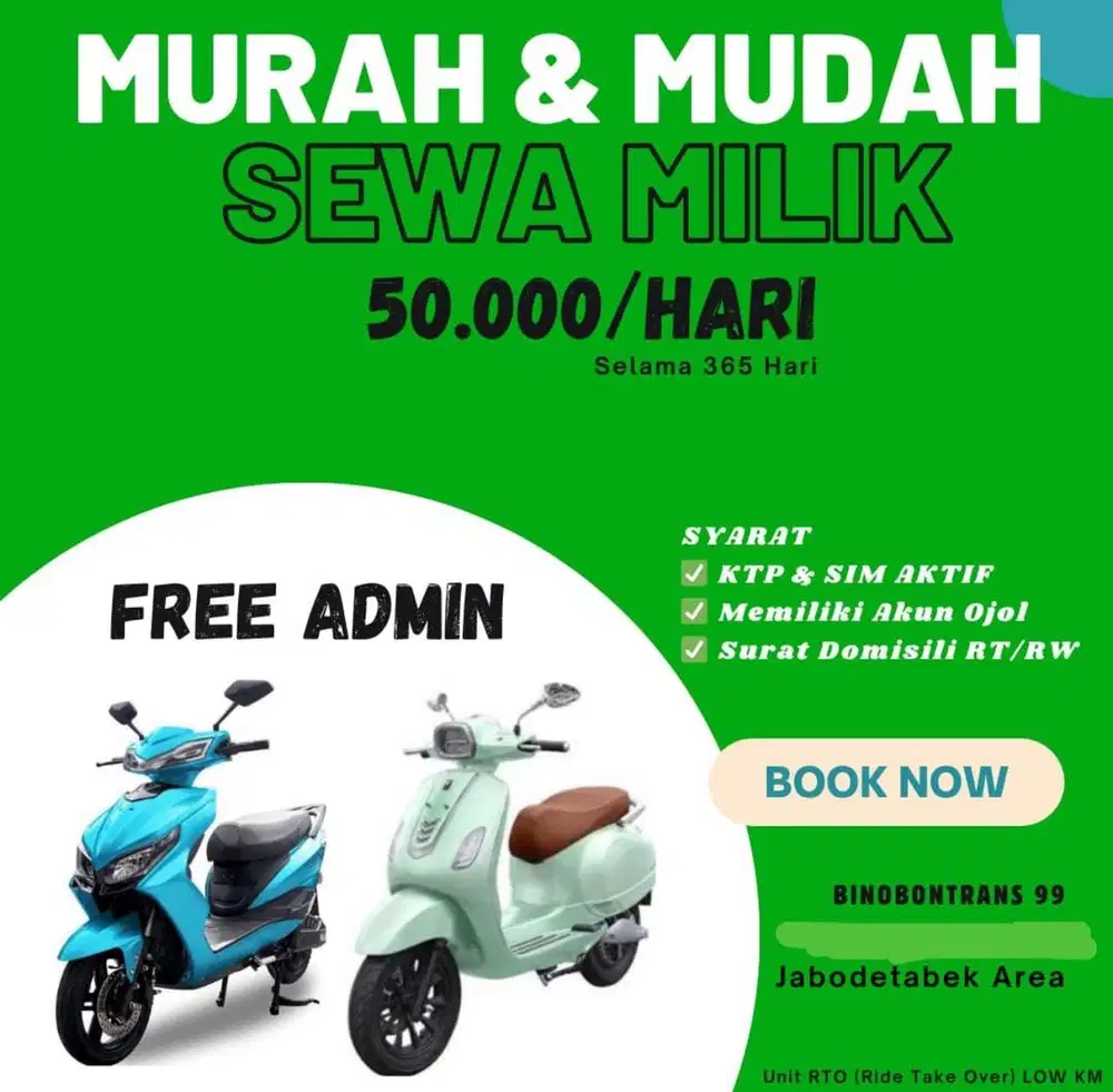 Sewa Milik Motor Listrik