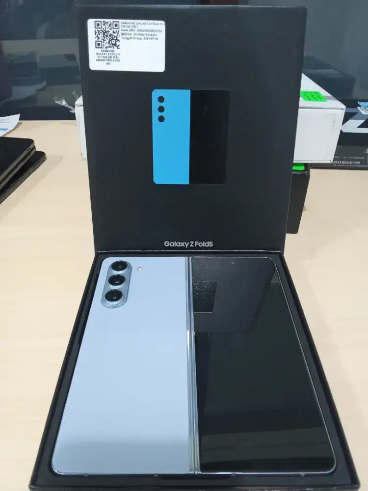 Samsung galaxy Z fold 5 12/256gb warna biru