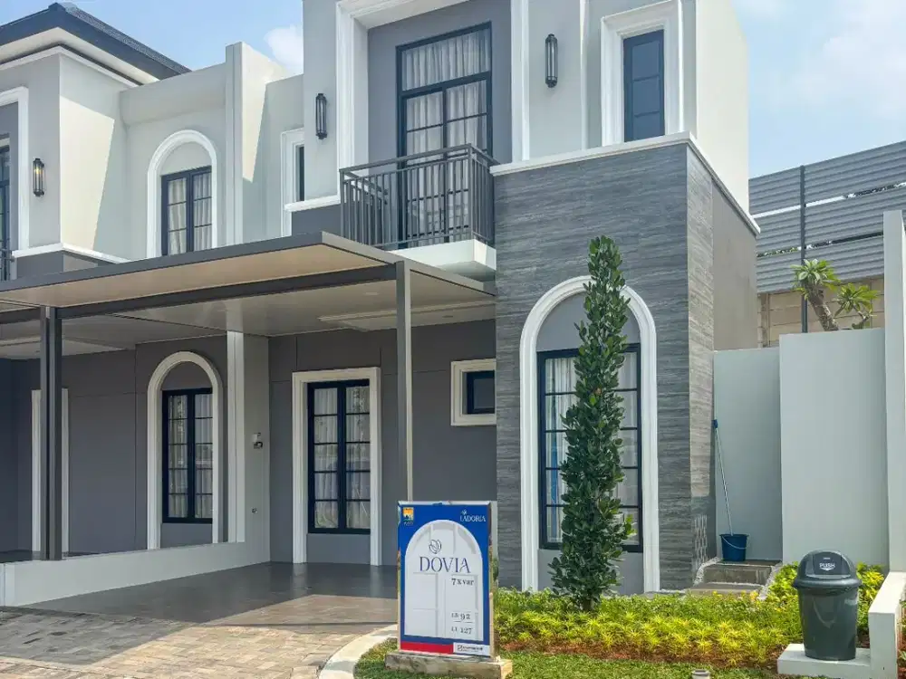 Rumah 2 lantai dekat Mall Bergaya mediterranean Dovia L7 Grand wisata Bekasi