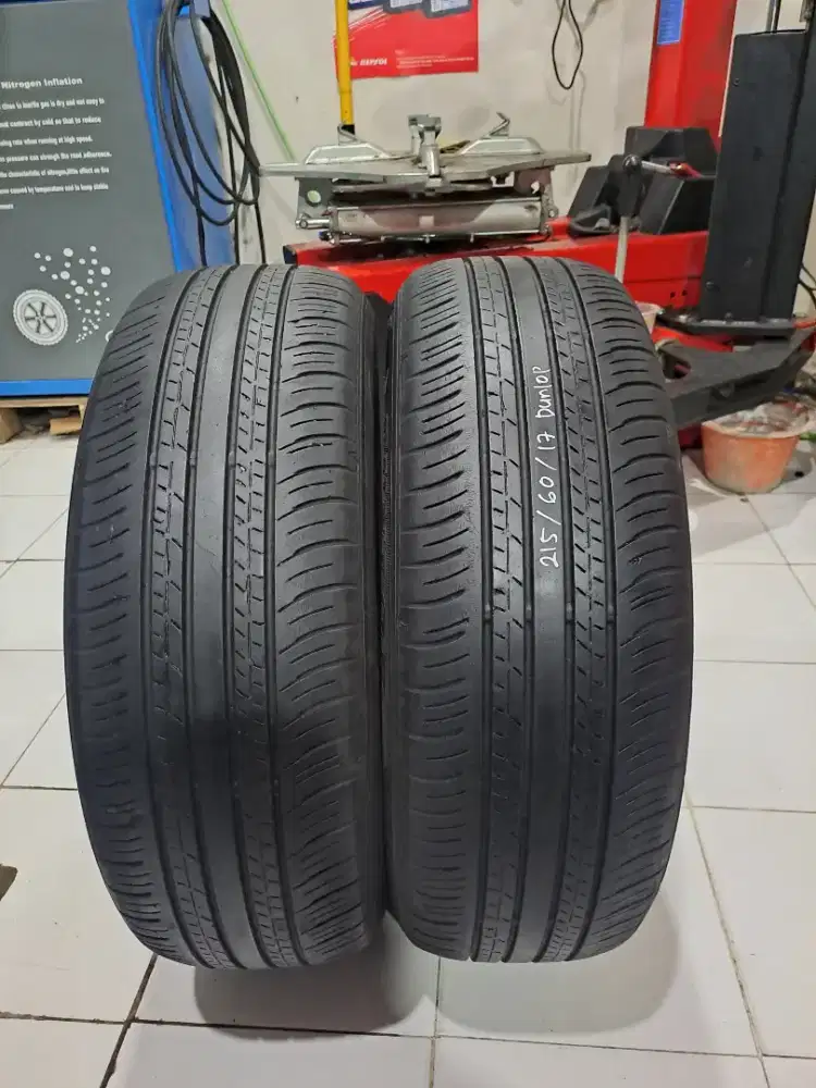 Ban ukuran 215/60/17 Dunlop enasave harga tertera untuk 2pcs ban