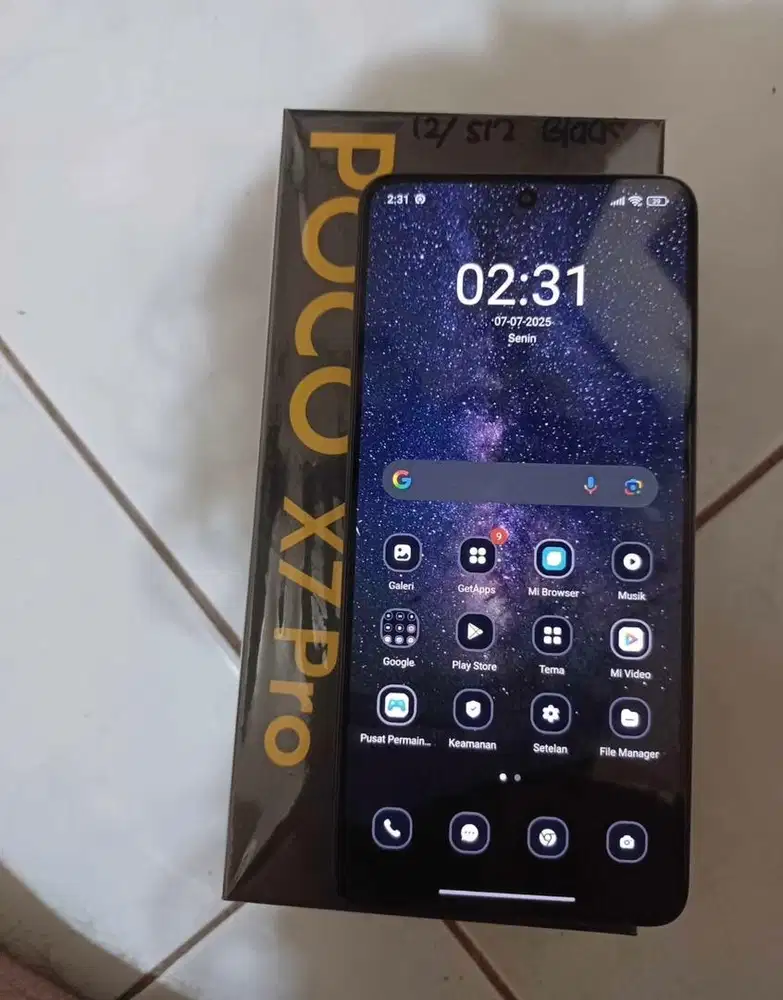 Poco x7pro 12/512