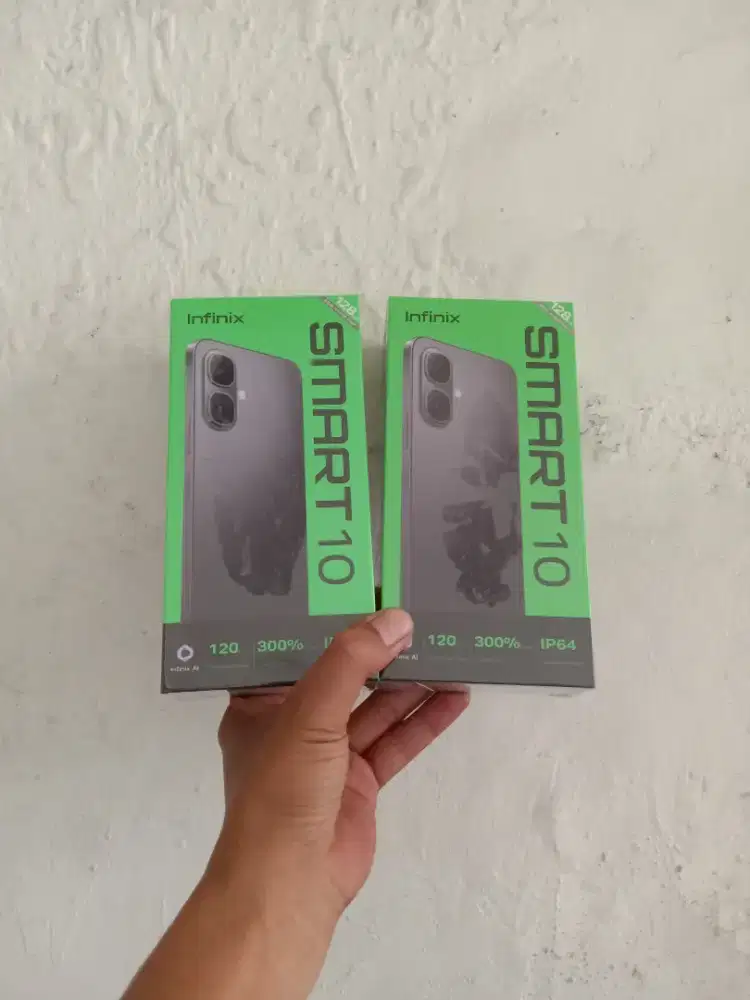 [ Fast Respon WA ] Infinix Smart 10 4+4/128 Garansi resmi 1thn