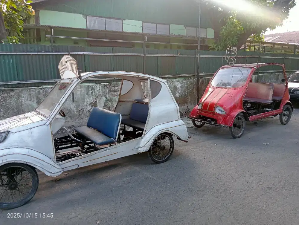 Dijual 2 unit Becak goes