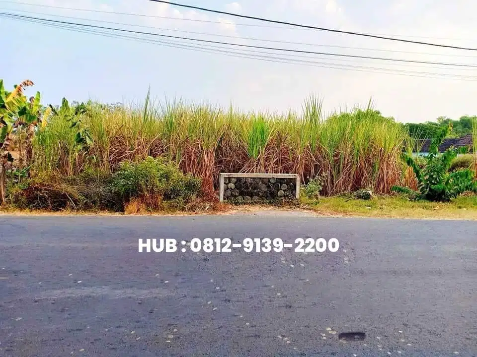 Tanah Strategis Caruban Luas 2070 m2. Kronggahan Caruban