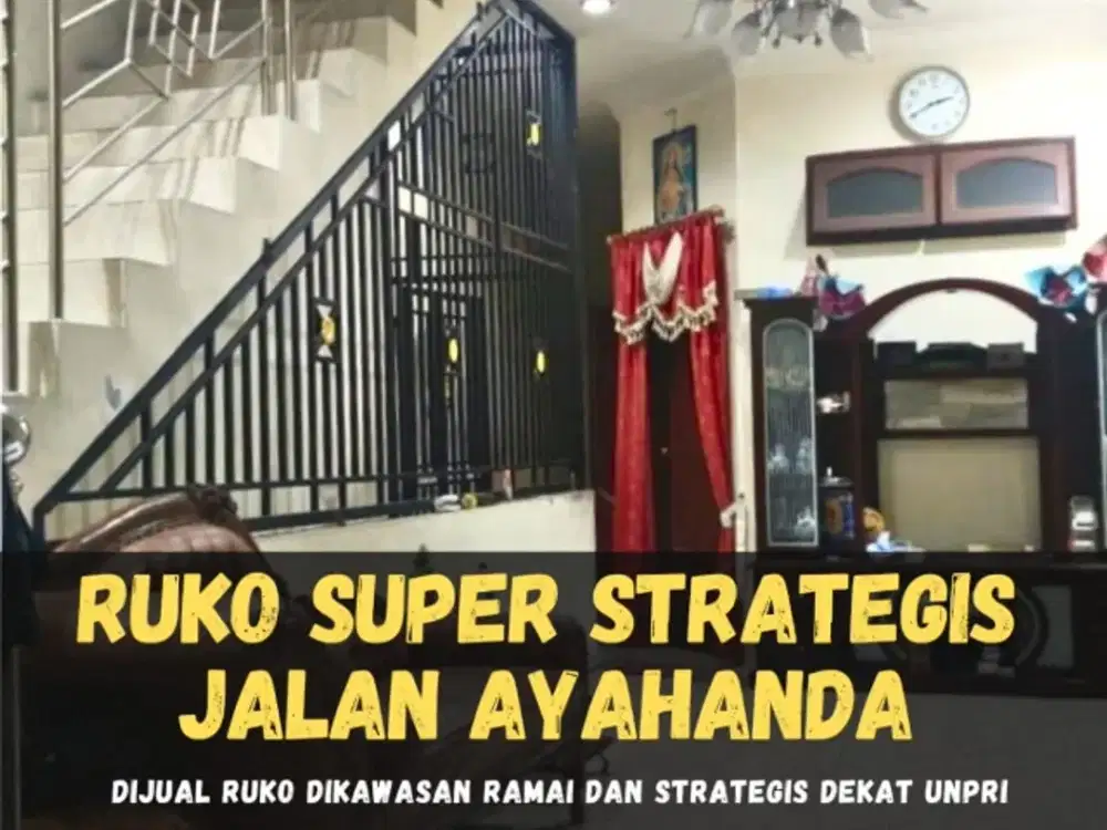 RUMAH SUPER STRATEGIS CUMA SEMENIT KE UNPRI
