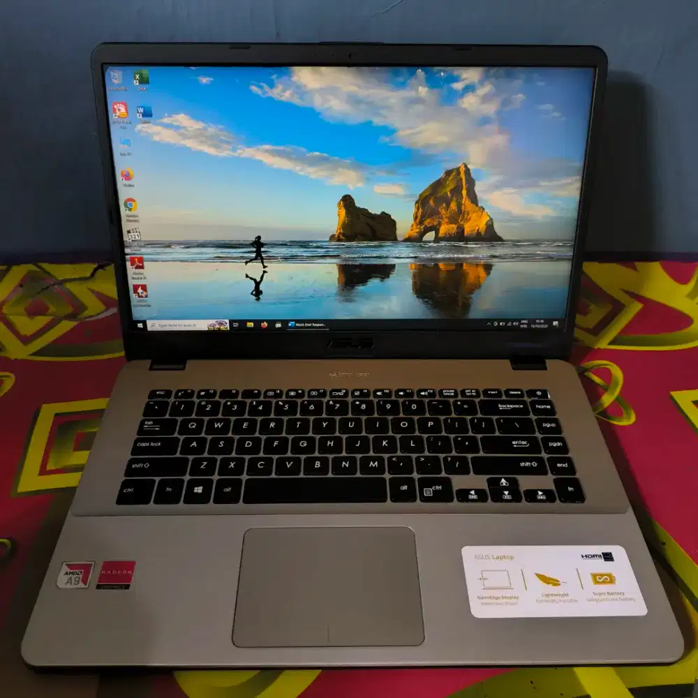 Laptop Asus X505BP AMD A9-9425 Gen.9 RAM 8GB SSD BU