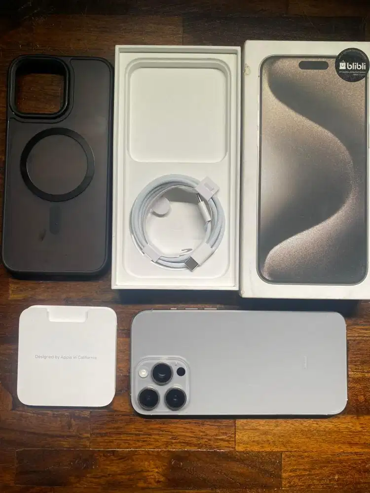Iphone 15 Pro Max 256gb Garansi Resmi Blibli iBox