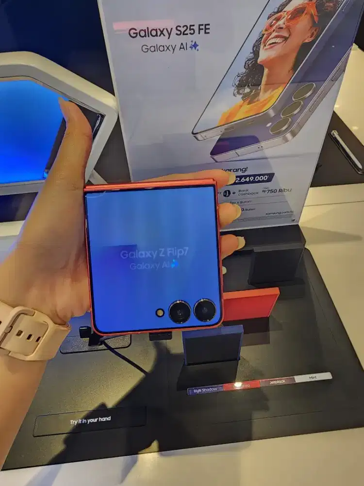 SAMSUNG GALAXY ZFLIP 7 DAPATKAN SMARTBAND PINTAR SAMSUNG