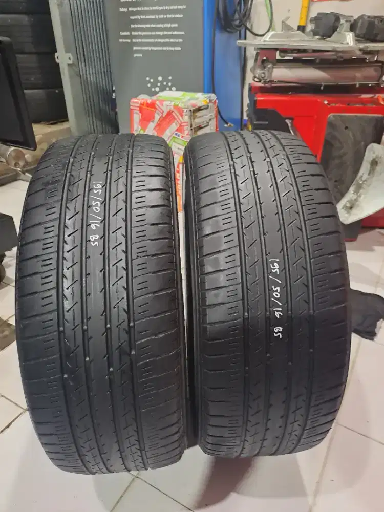 Ban ukuran 195/50/16 brigstone Turanza harga tertera untuk 2pcs ban