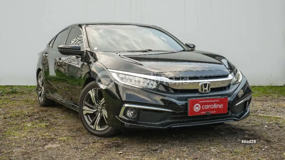 HONDA CIVIC TURBO ES 1.5 AT 2020 HITAM - Bergaransi 1 Tahun