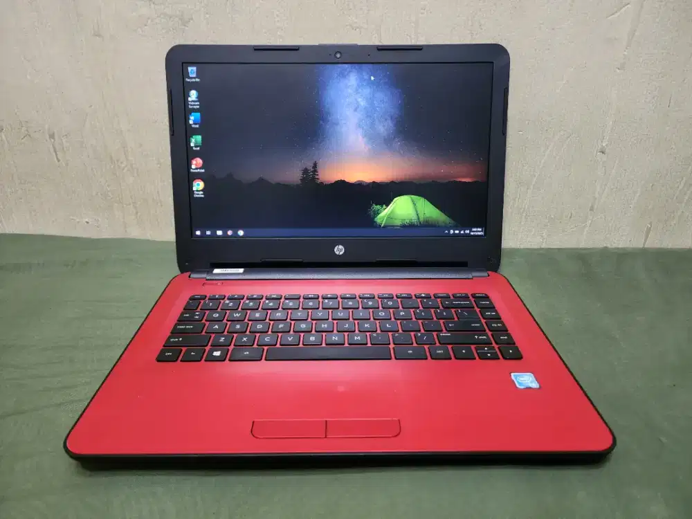 Laptop HP 14 Slim Ram 8gb SSD Mulus