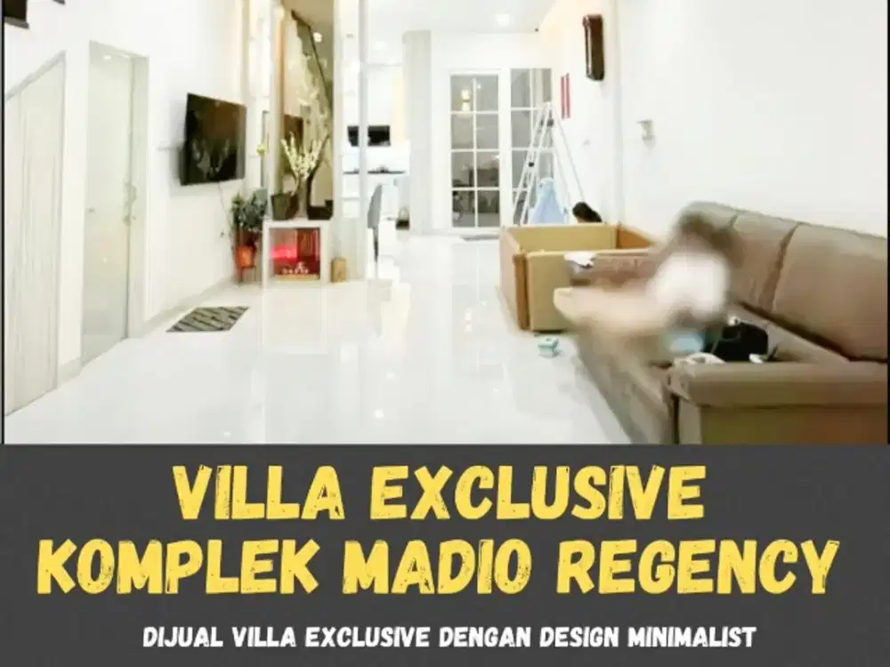 DIJUAL VILLA EXCLUSIVE DALAM KOMPLEK DAERAH KRAKATAU
