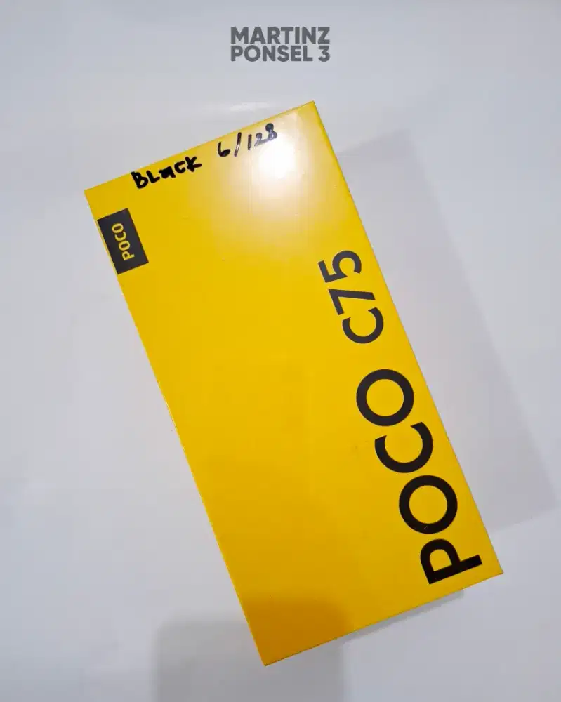 Poco C75 NFC 6/128 Garansi Resmi Xiaomi 15 bulan