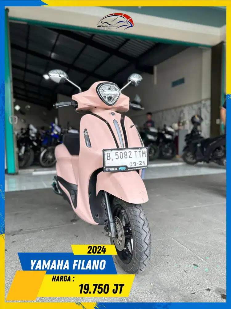 YAMAHA FILANO 2024 LIKE NEW MASZEHH HIKMAH MOTOR KEPUH