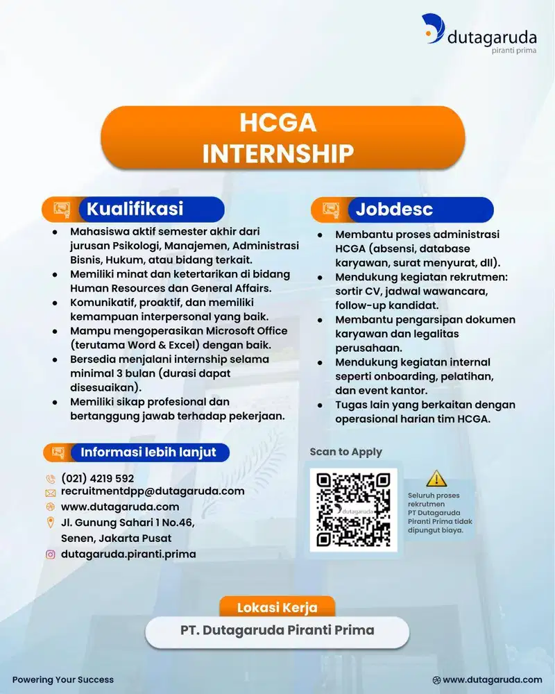 #OLXJOBFAIR - HCGA Internship
