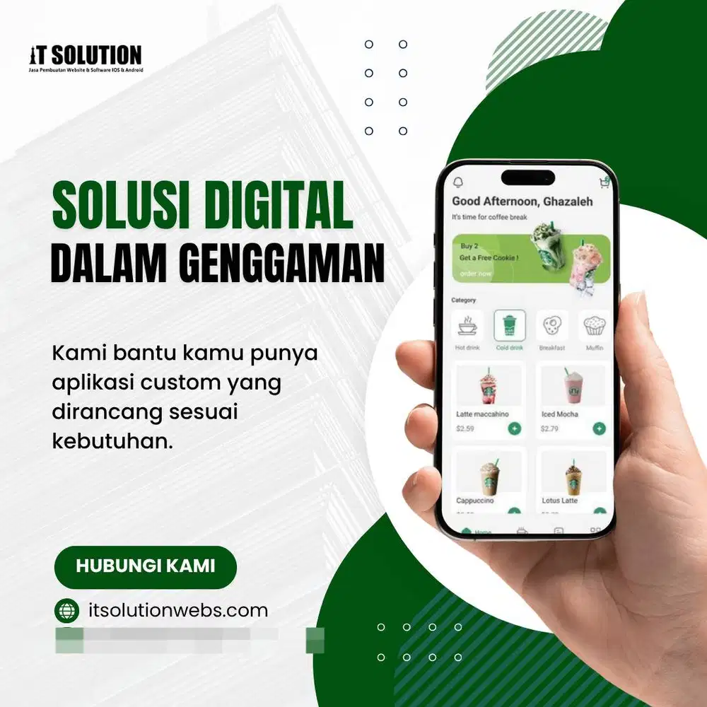 Pembuatan Aplikasi Mobile dan Web untuk Kembangkan Potensi Usaha