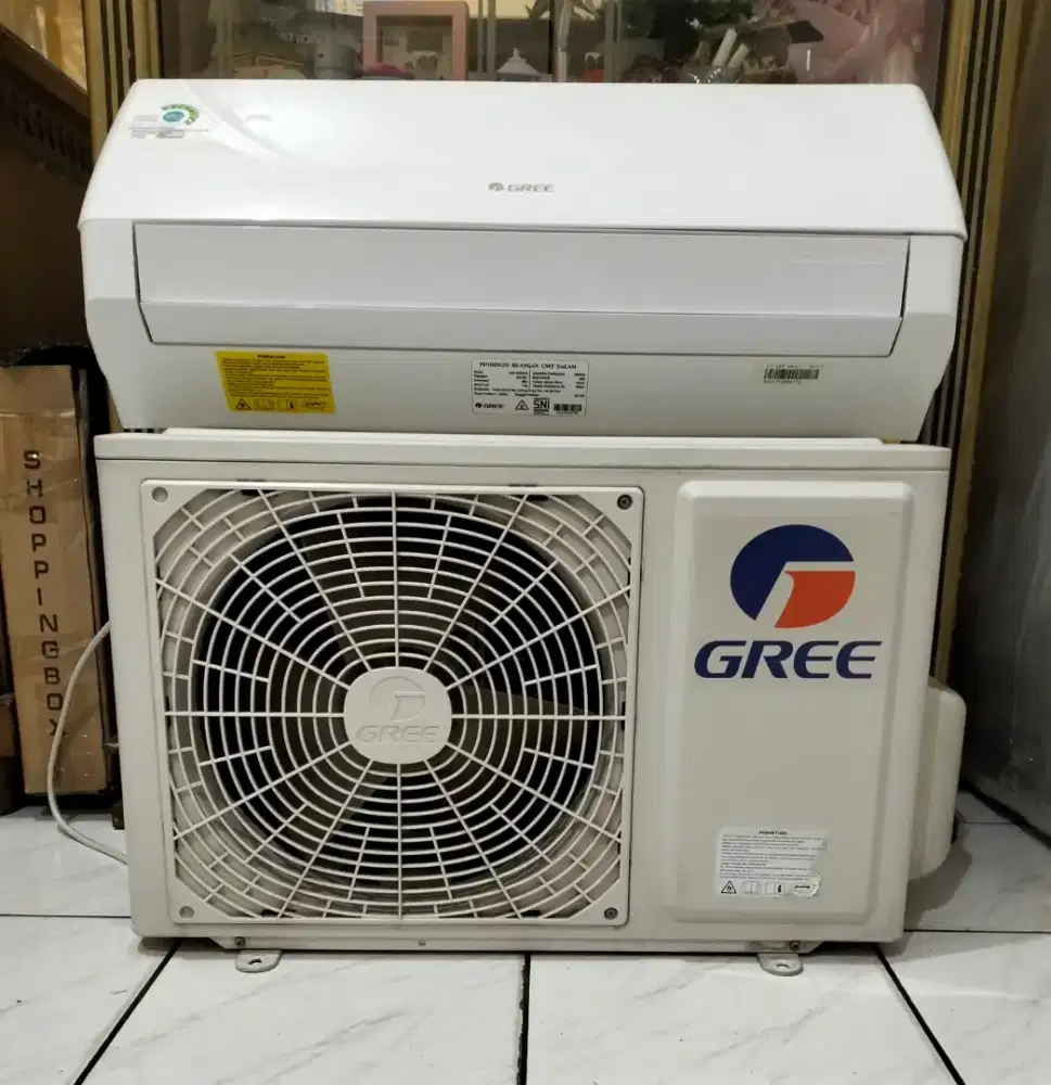 ac split 1 pk gree mulus, dingin, orisinil