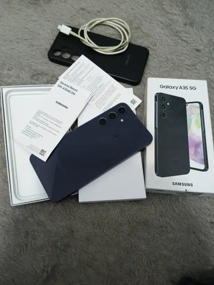 Samsung A35 5G Fullset Ram8/256 Garansi Mepet Smpe 20-11-2025