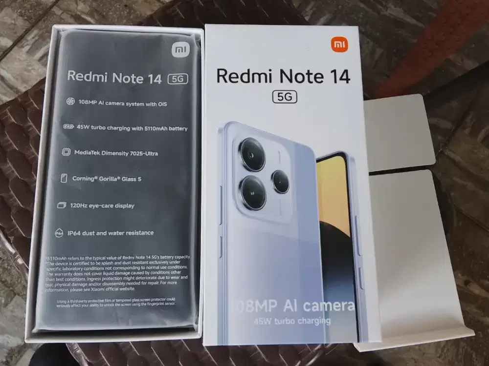 Redmi Note 14 (5G) Ram 8/256
