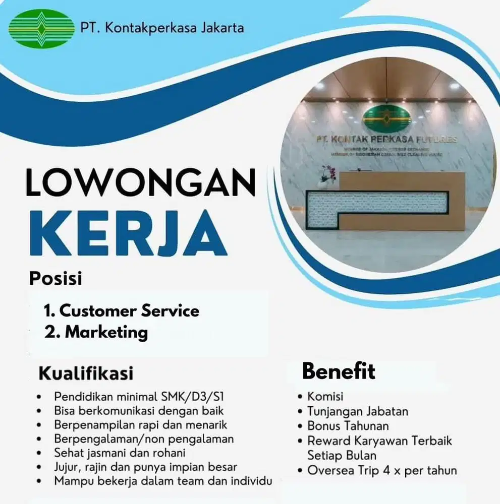 LOKER PT KPF JAKARTA SELATAN