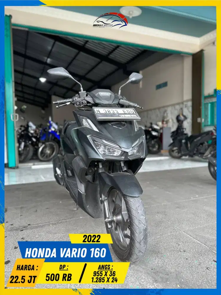 HONDA VARIO 160 2022 MONGGO GAS POLL MASZEHH HIKMAH MOTOR KEPUH